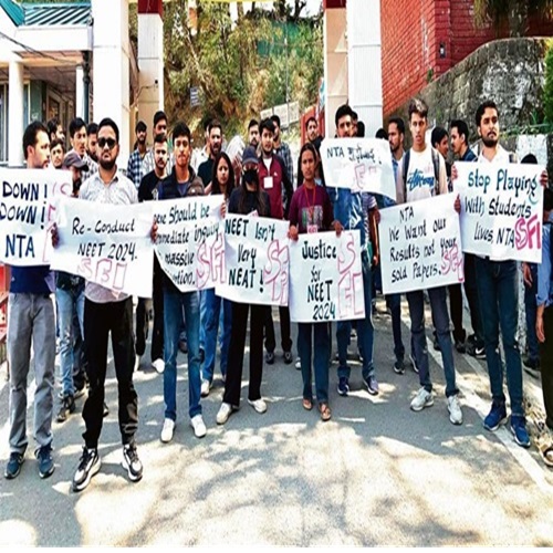 NEET UG 2024 re-examination  for 1563 candidates. — image 1 of 1