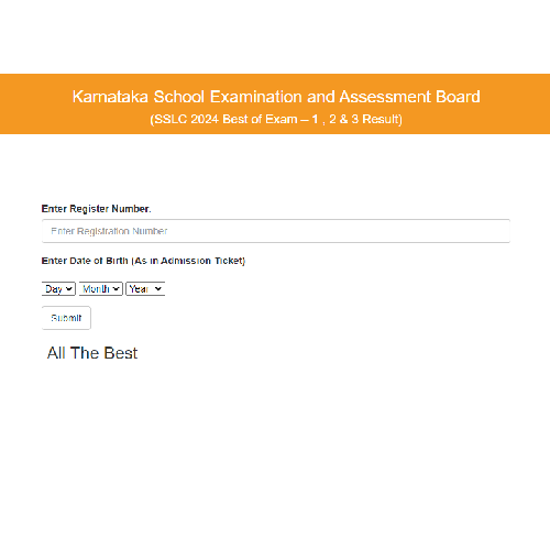 Karnataka SSLC exam 3 result 2024 is now available check your marks  — image 1 of 1