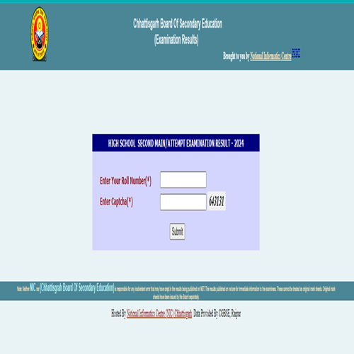 CGBSE 10th Supplementary Result 2024 has release  you can visit the official website checking you Own Scorecard — image 1 of 1